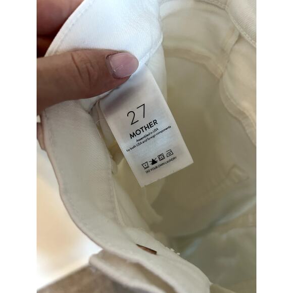 Mother The Hustler Ankle Fray Jeans - Picture 7 of 8